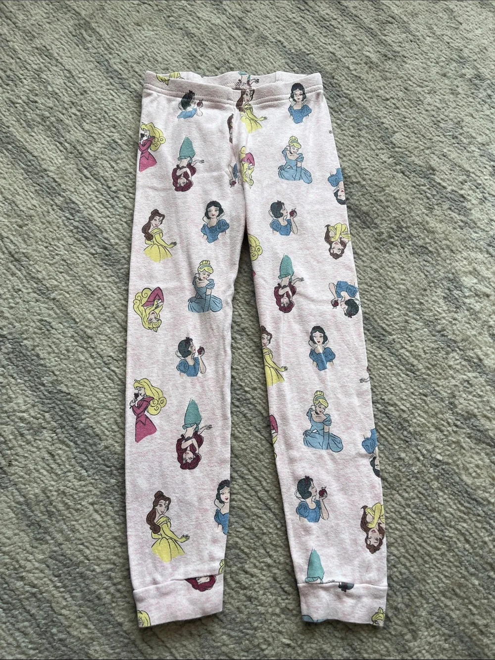 GAP Pink Disney Princess Printed Pajama Bottoms